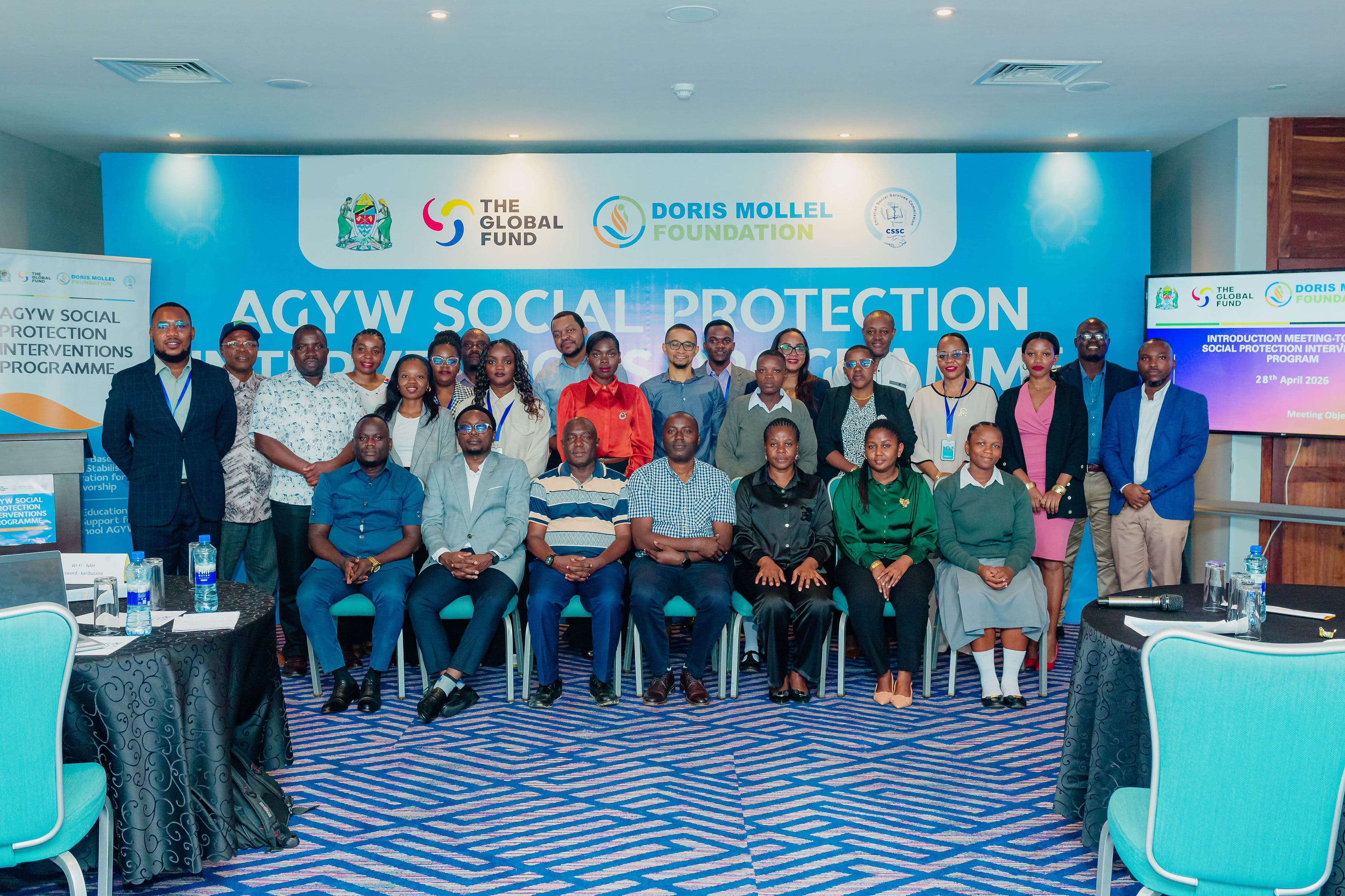 Adolescent girls and young women supported through the Global Fund AGYW Social Protection Programme