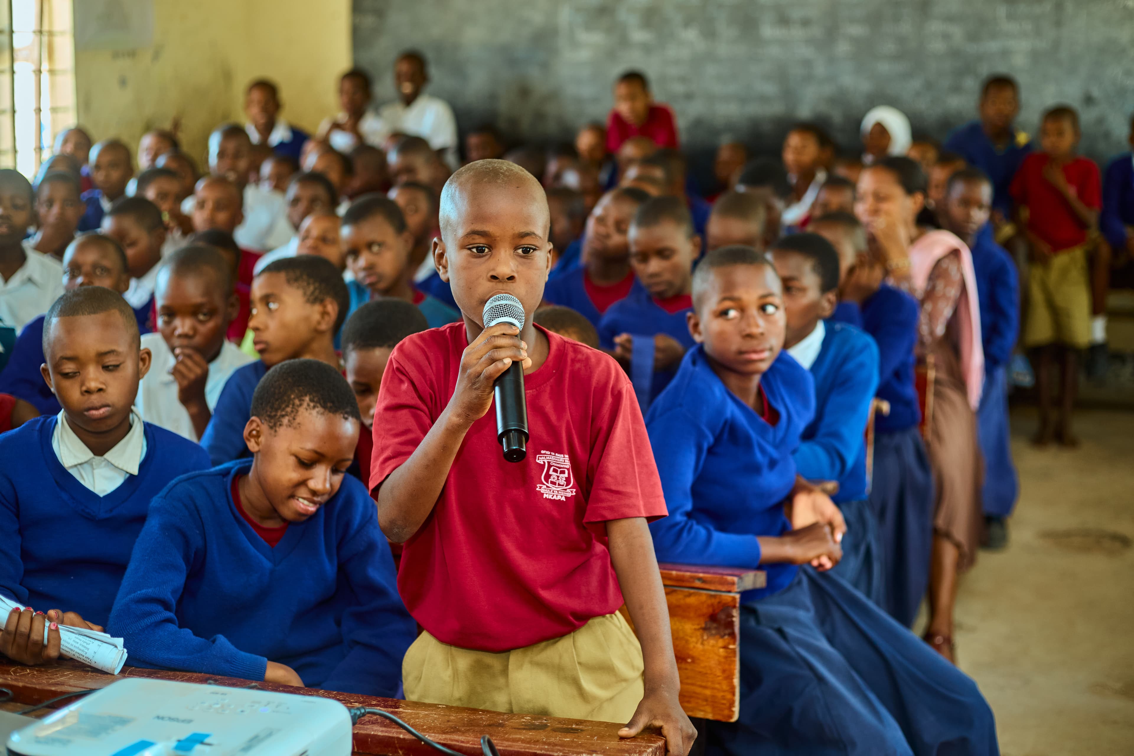 Adolescents and young people during a TanzAfya Project SRH engagement in Dodoma
