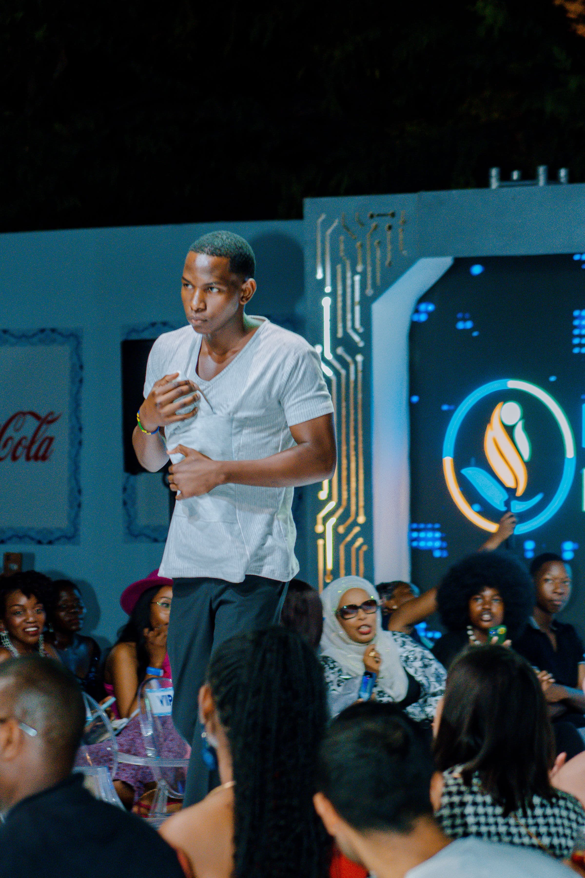 Fashion for Newborns showcase at Swahili Fashion Week's main runway