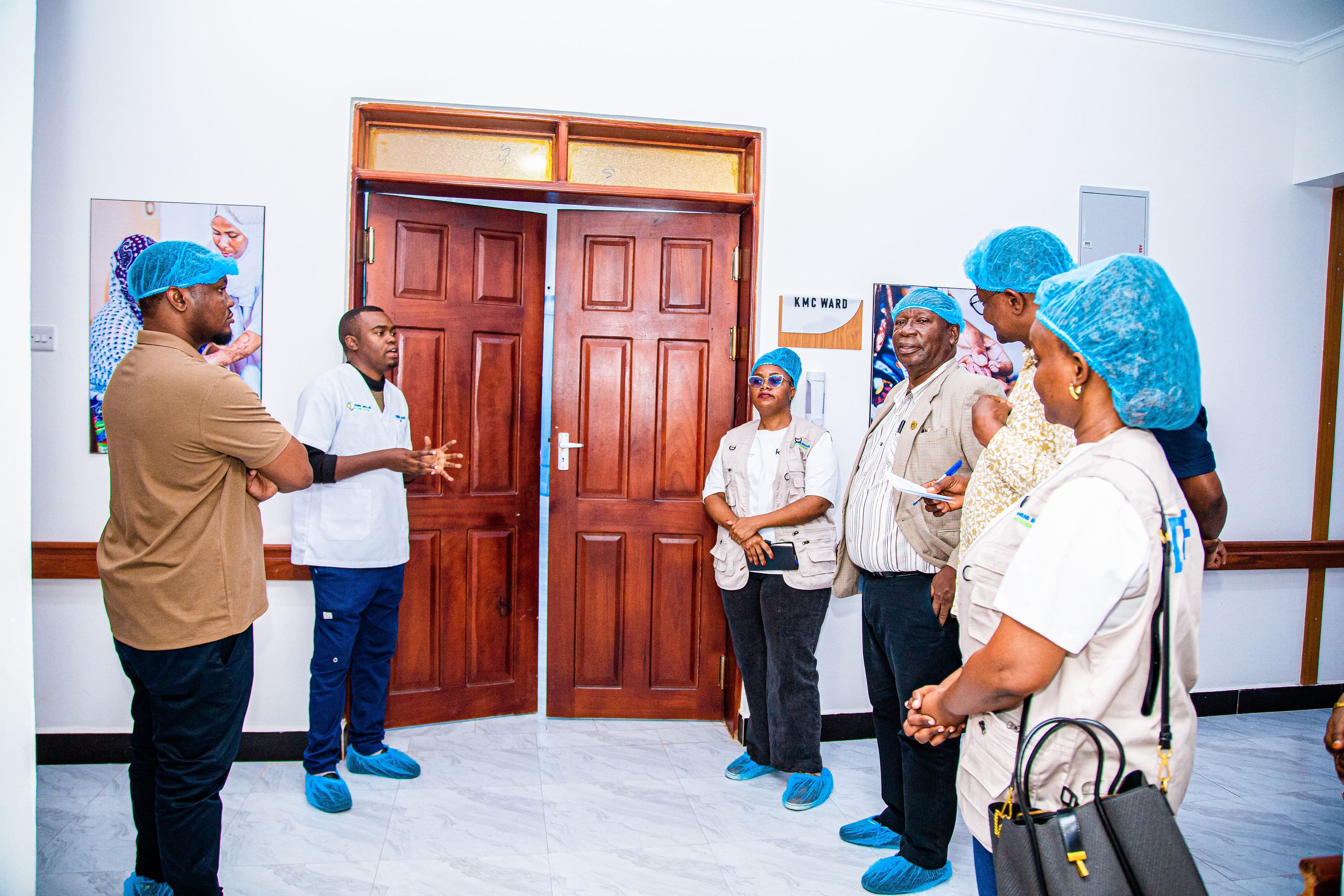 The Kwimba Mother and Newborn Care Unit with dedicated neonatal care spaces