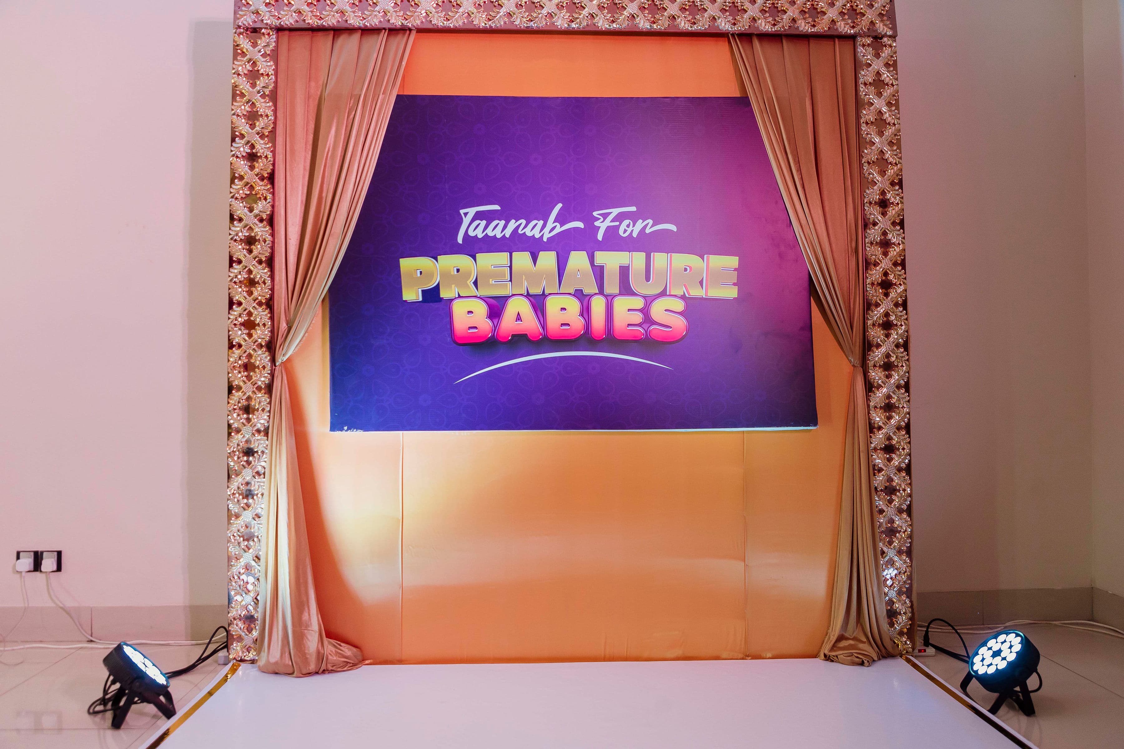 Taarab for Preemies campaign performance and public awareness banner