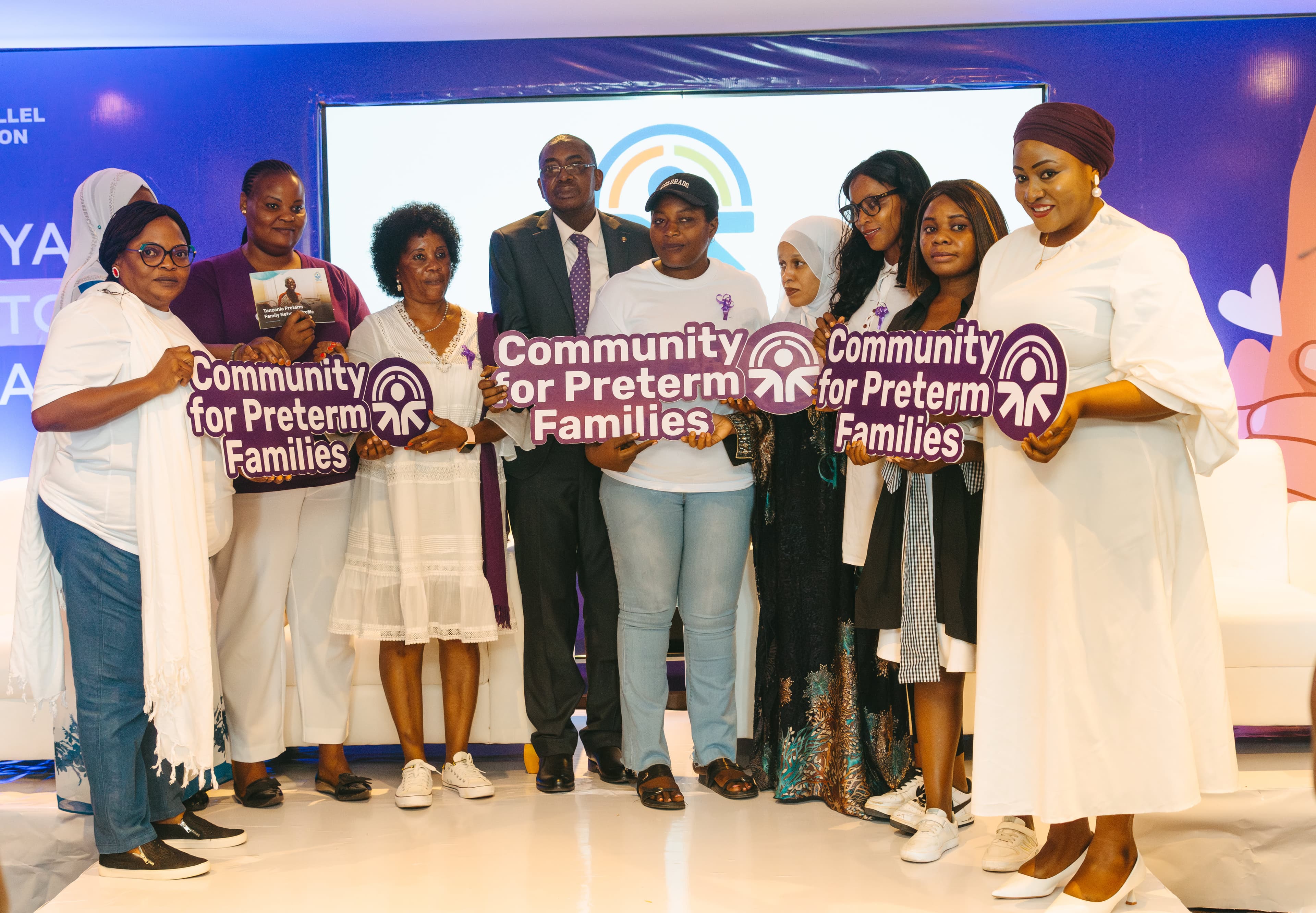 Parents and caregivers supported through the Tanzania Preterm Family Network