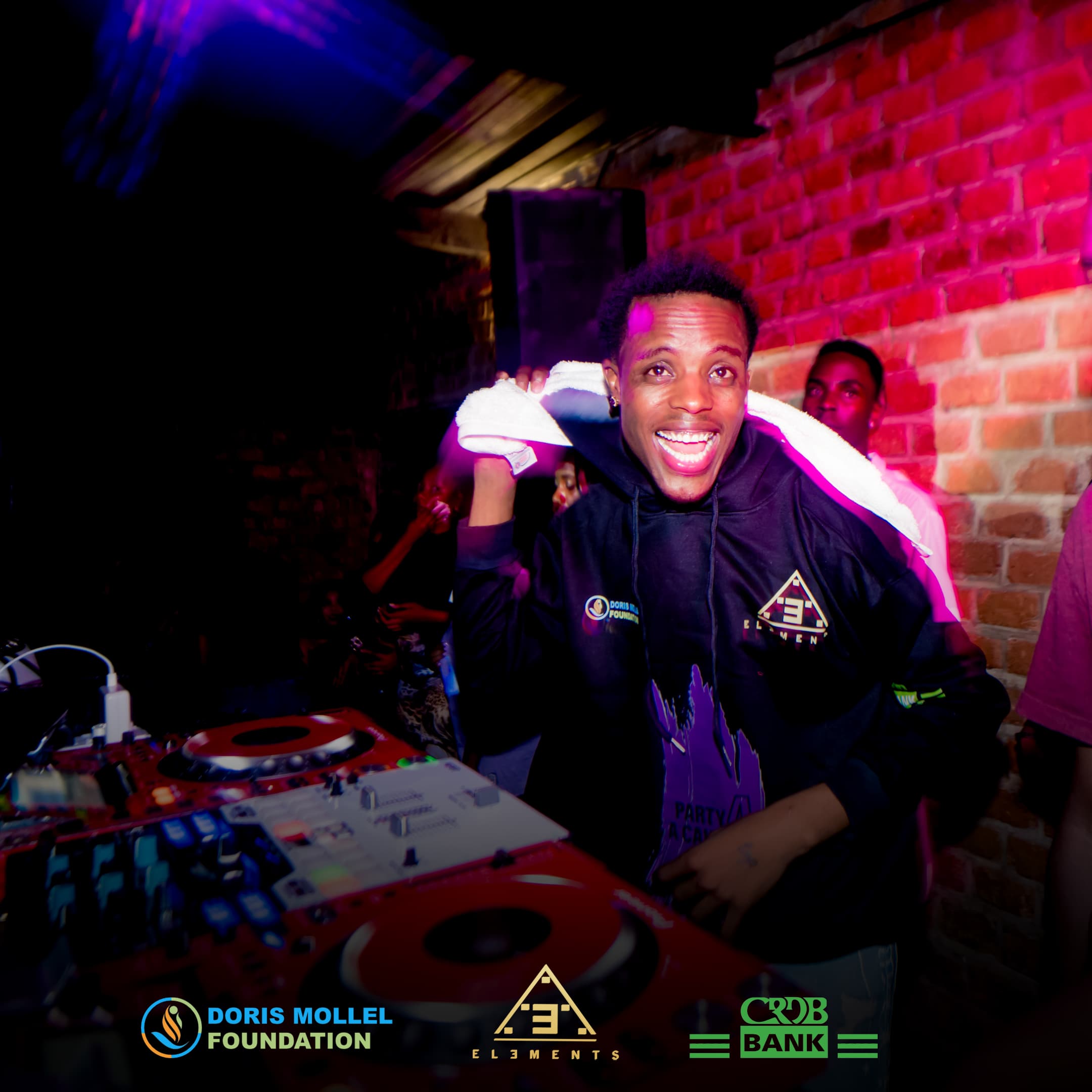 Party for a Cause event at Elements Night Club mobilizing youth around maternal and newborn health